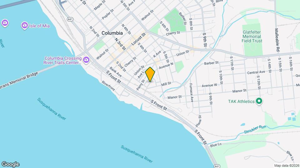 222 Lawrence St Map and Location Details