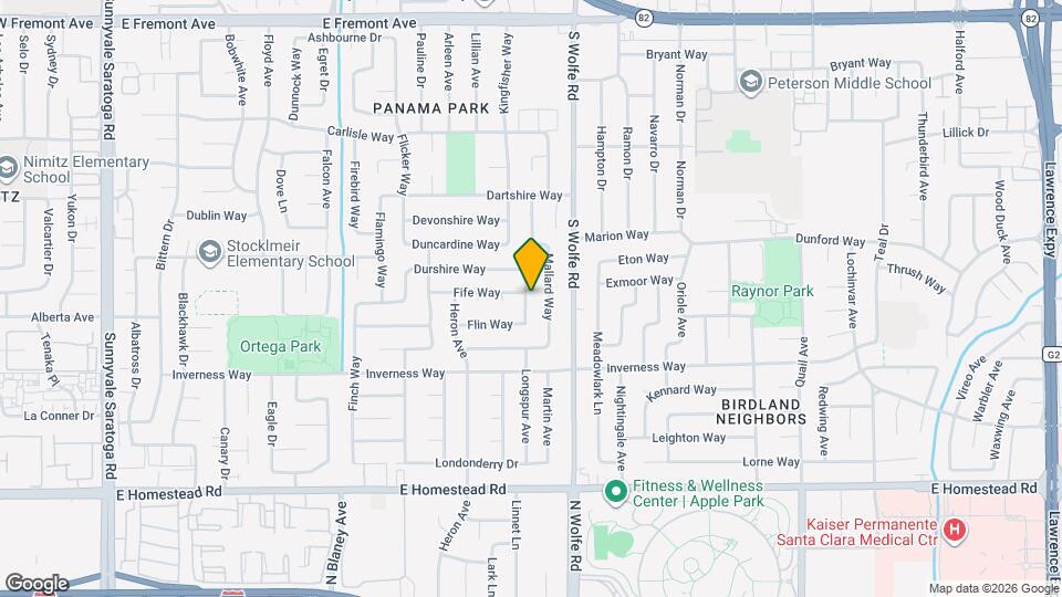 1550 Magpie Ln Map and Location Details