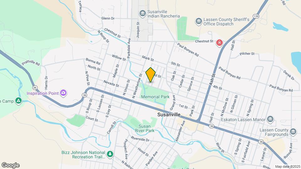 1025 North St Susanville CA Apartments and Nearby Susanville Apartments