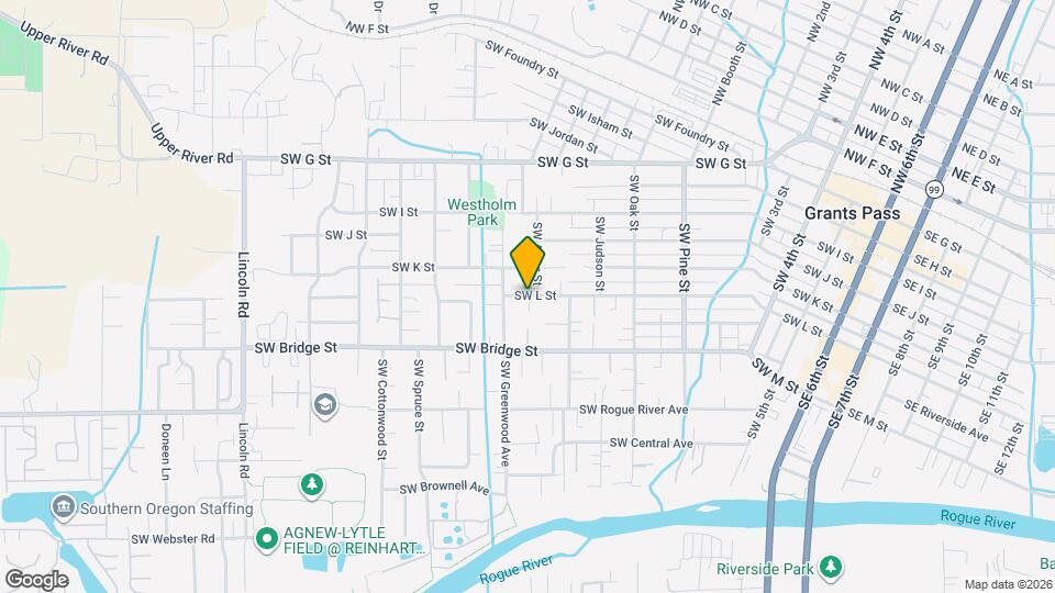 1221 SW I St Map and Location Details