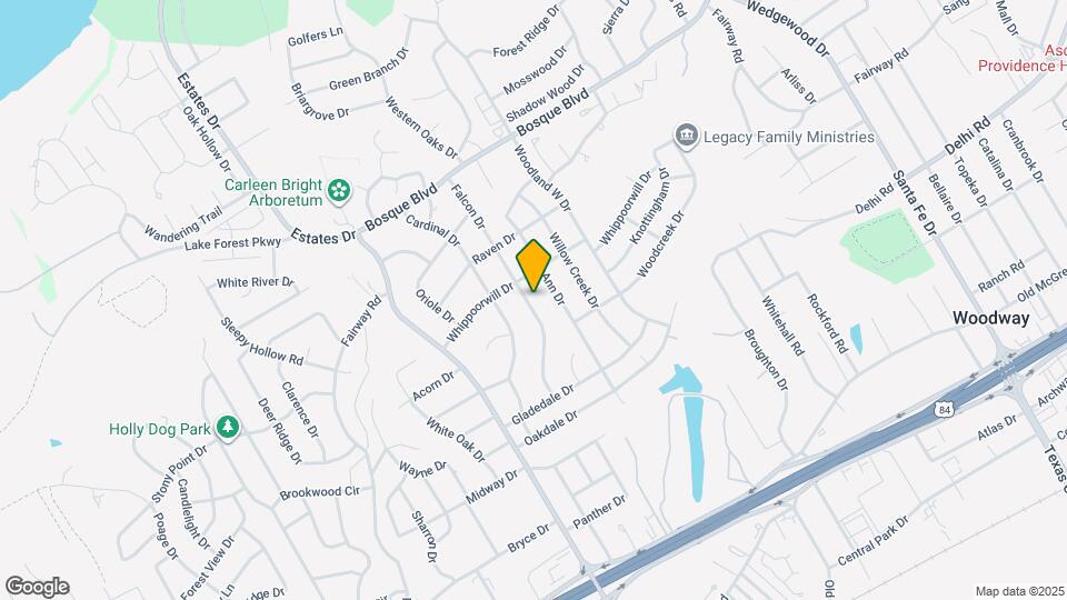 725 Falcon Dr Mapa y Detalles de la Ubicación