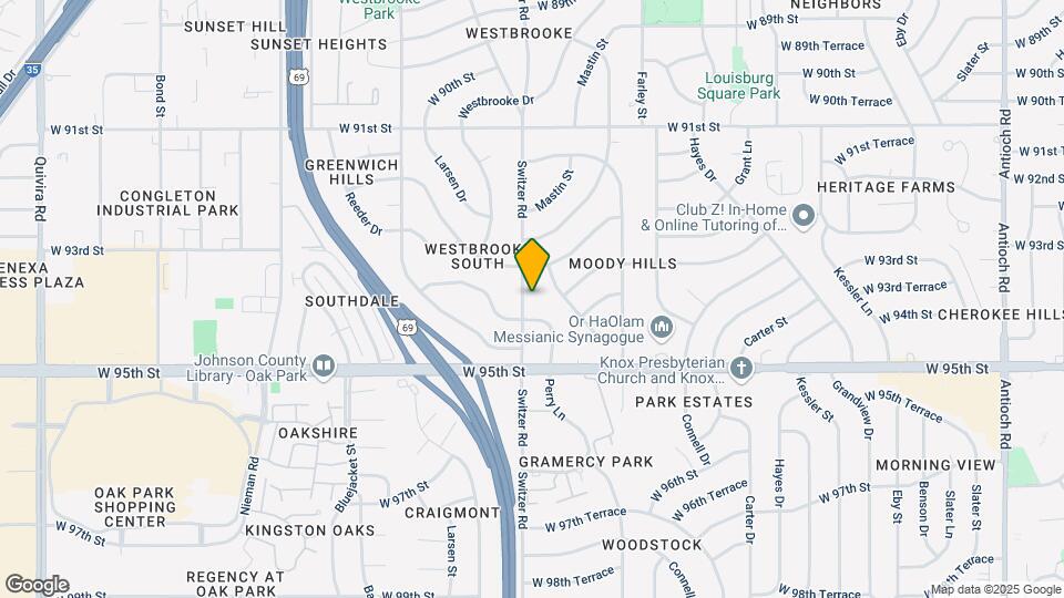 9311 Switzer St Map and Location Details