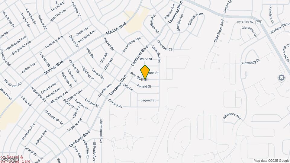 12244 Pine Bluff St Map and Location Details