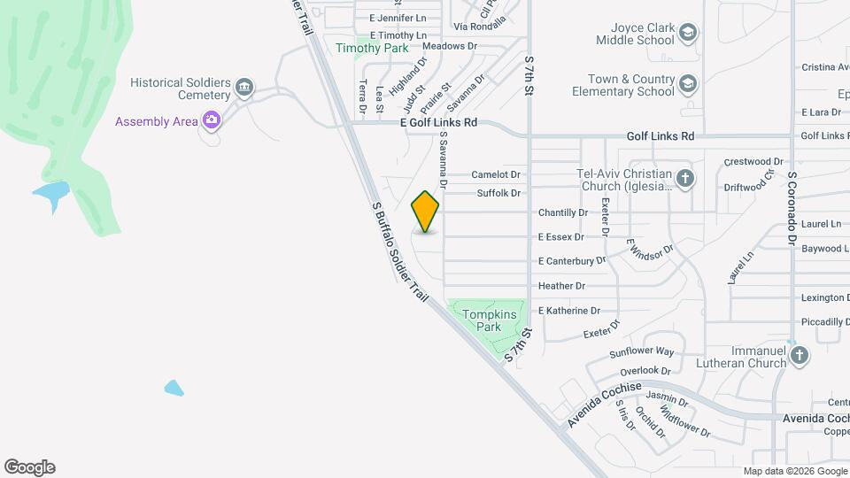 288 Brookhaven Pl Map and Location Details