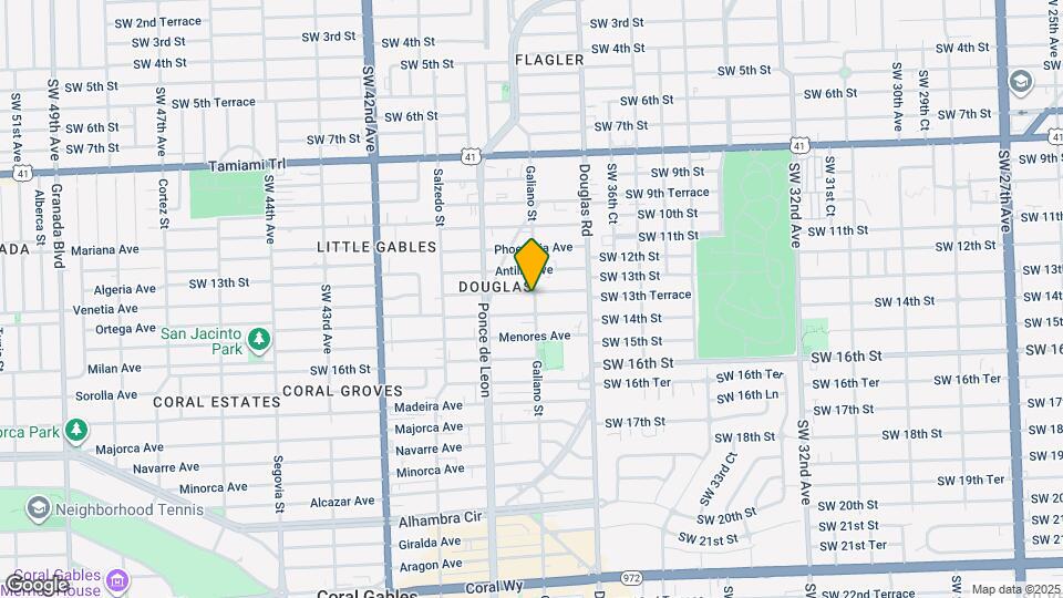 1300 Galiano St Map and Location Details