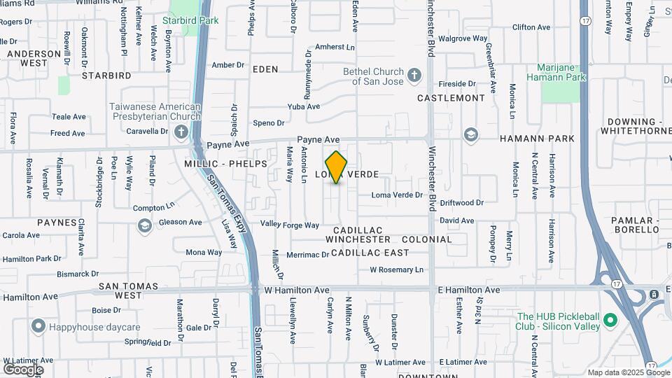 1393 Lexington Dr Map and Location Details