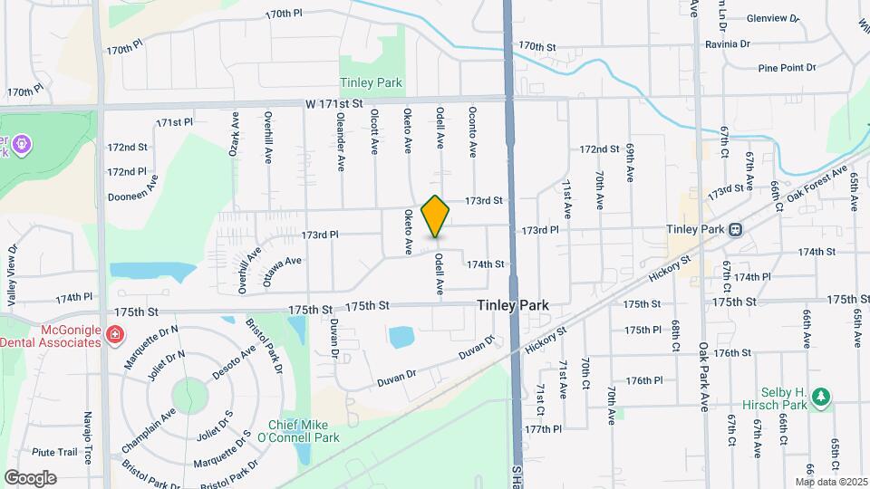 17342 Odell Ave Map and Location Details