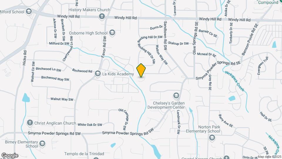 280 Monument Ct Map and Location Details