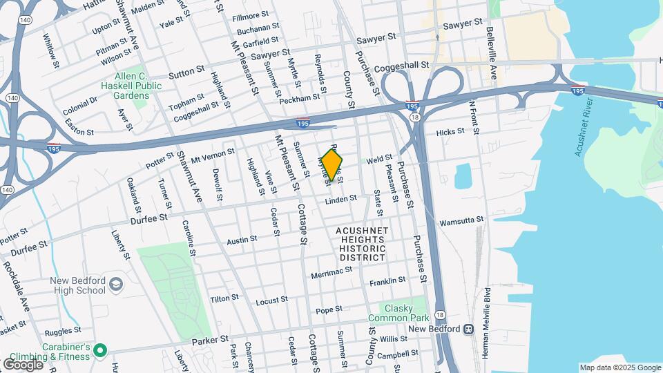 24 Myrtle St, Unit 2 Mapa y Detalles de la Ubicación