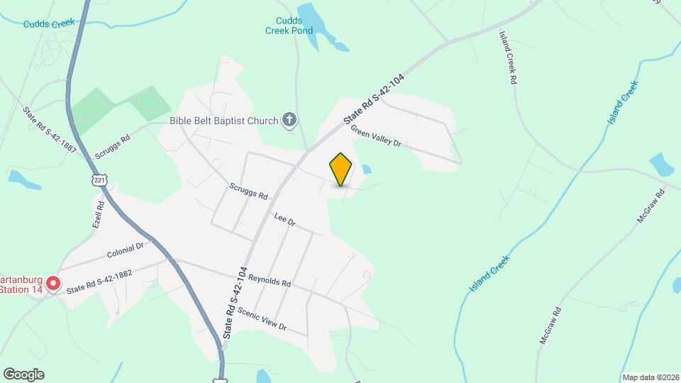 132 Whispering Hill Ln Map and Location Details