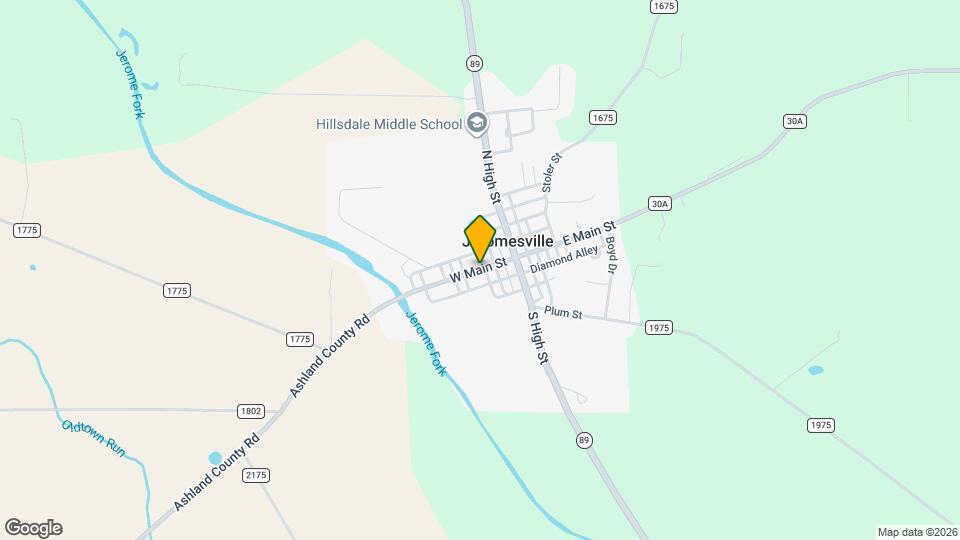 43 W Main St Map and Location Details