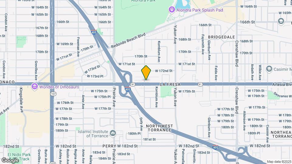 3769-3775 Artesia Blvd Map and Location Details