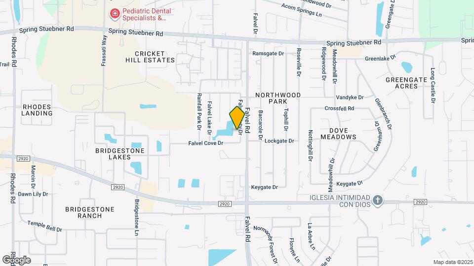 21527 Falvel Misty Dr Mapa y Detalles de la Ubicación