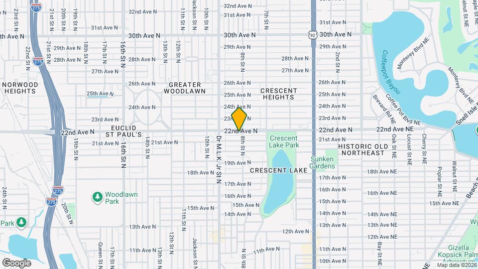 810 22nd Ave N Map and Location Details