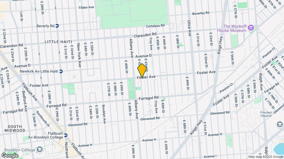 4204 Foster Ave-Unit -1 Map and Location Details