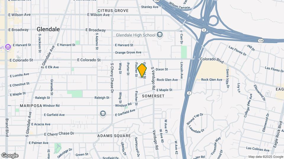 509 Griswold St Map and Location Details