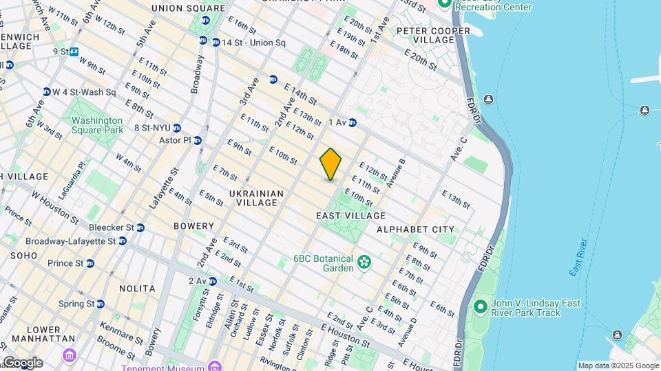 286 E Tenth St Map and Location Details