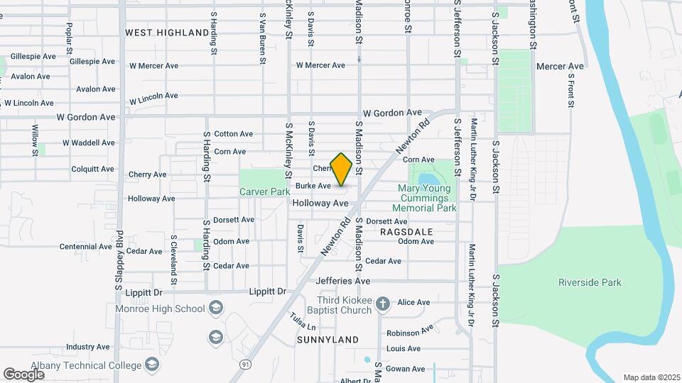 610 Burke Ave Map and Location Details