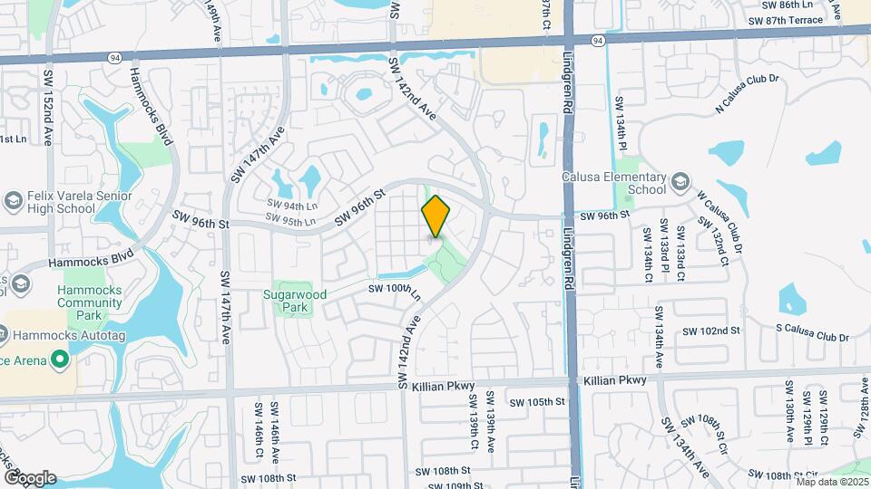14316 SW 97th Ln Map and Location Details