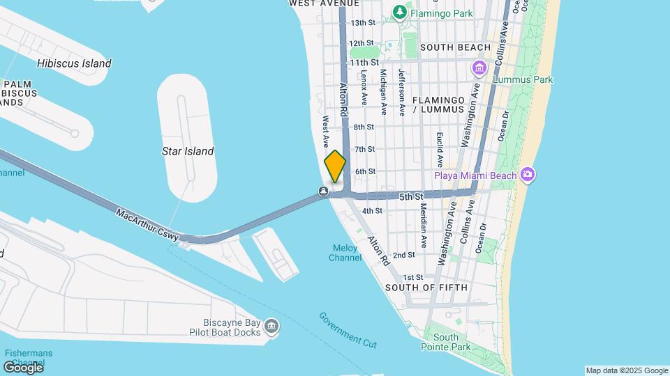 501 West Ave, Unit #4104 Map and Location Details