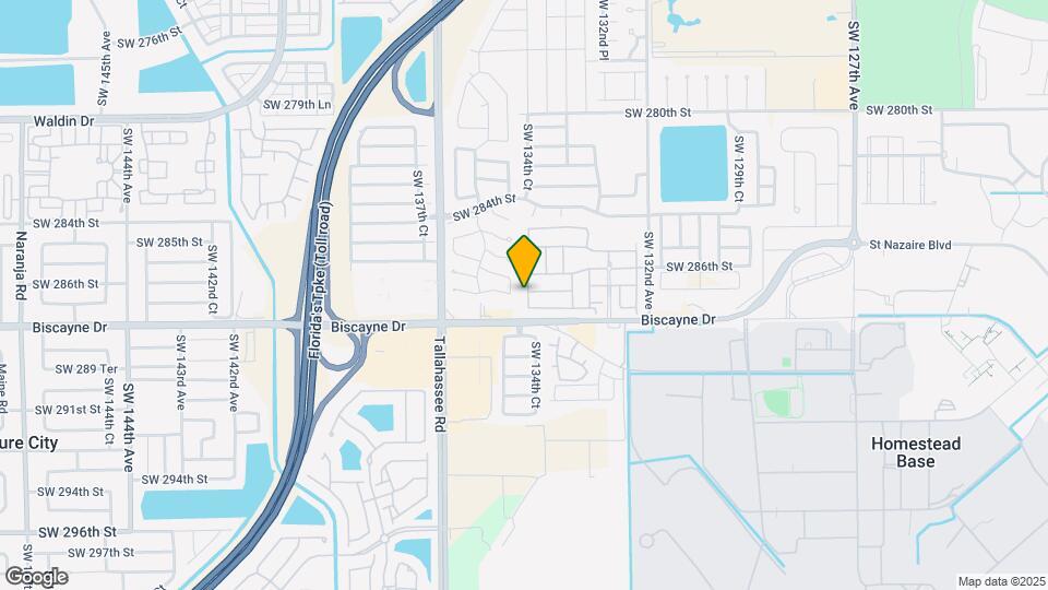 28712 SW 134th Ct Map and Location Details