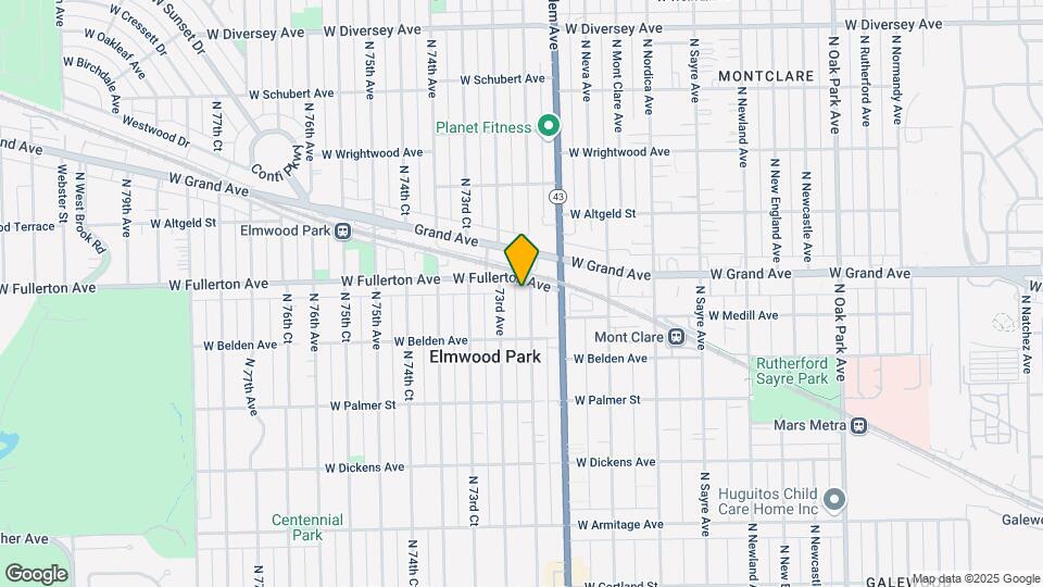 2336 N 72nd Ct Map and Location Details