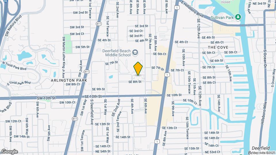495 SE 8th St Map and Location Details