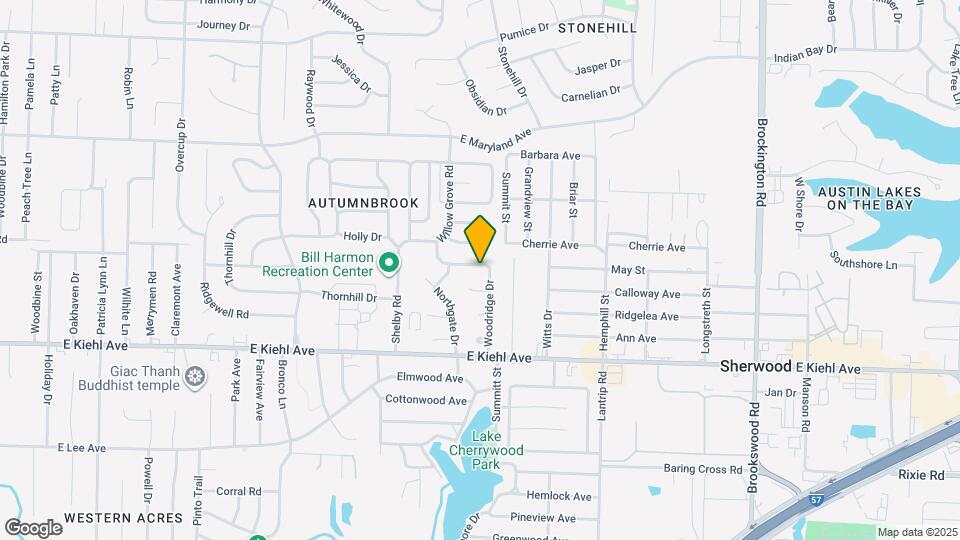 5716 Woodridge Ln Map and Location Details