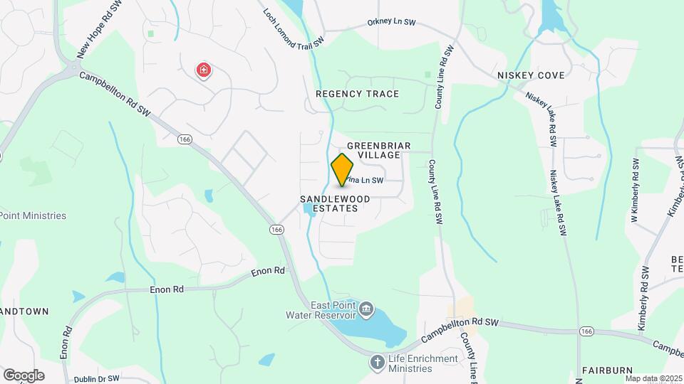 2318 Sandspring Dr SW Map and Location Details