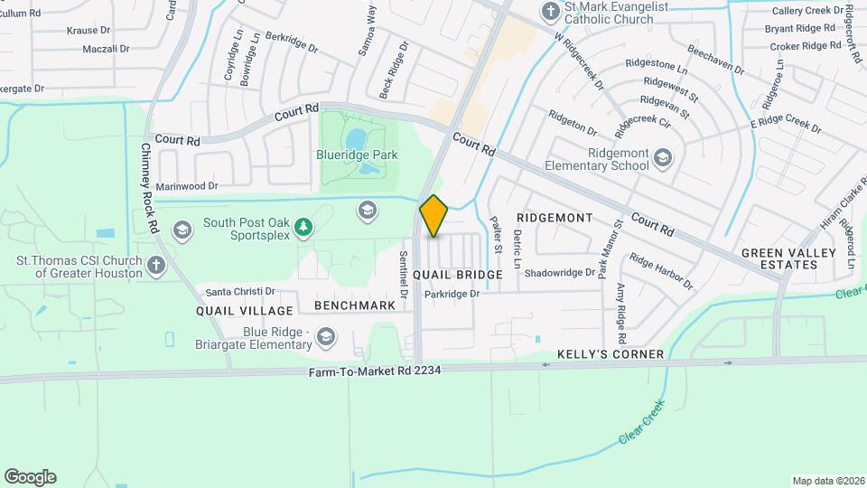 16423 Monte Carlo Ln Map and Location Details