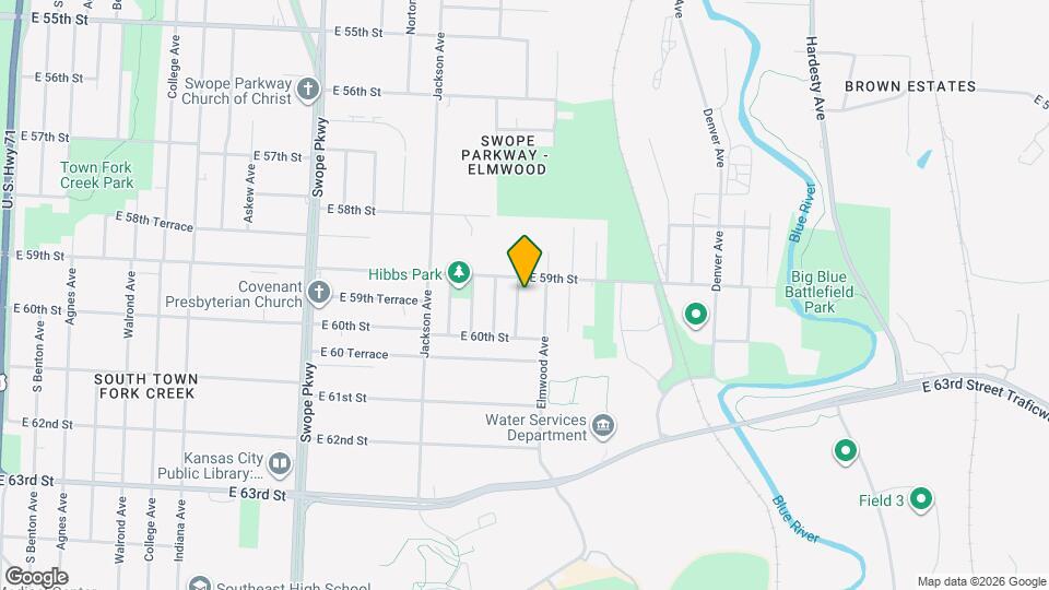 5911 Cypress Pl Map and Location Details