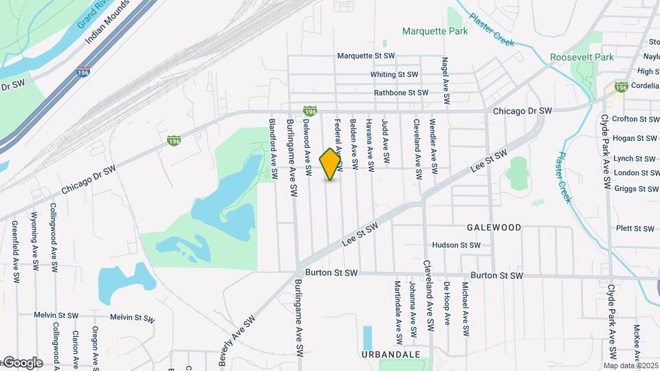 1750 Berkley Ave SW, Unit Unit 2 Map and Location Details