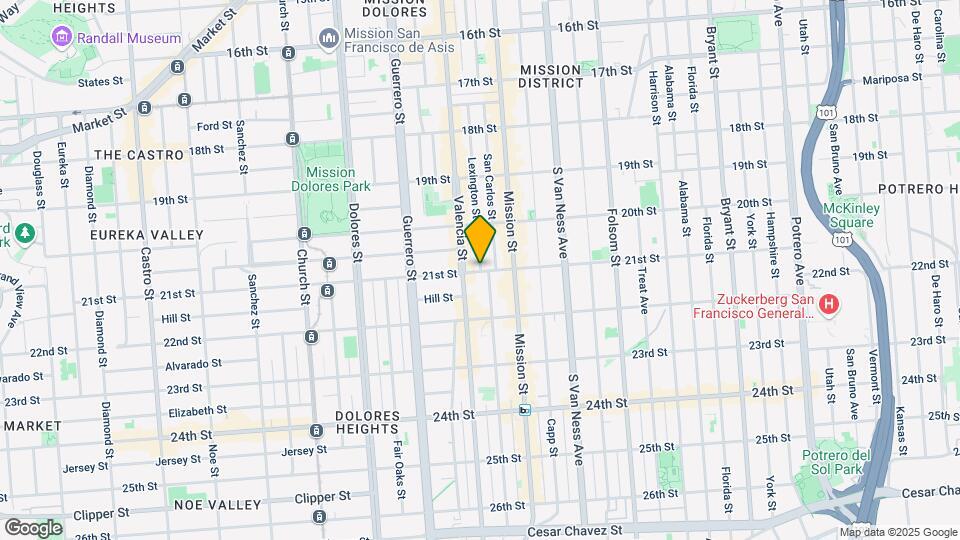 3266 21st St Map and Location Details