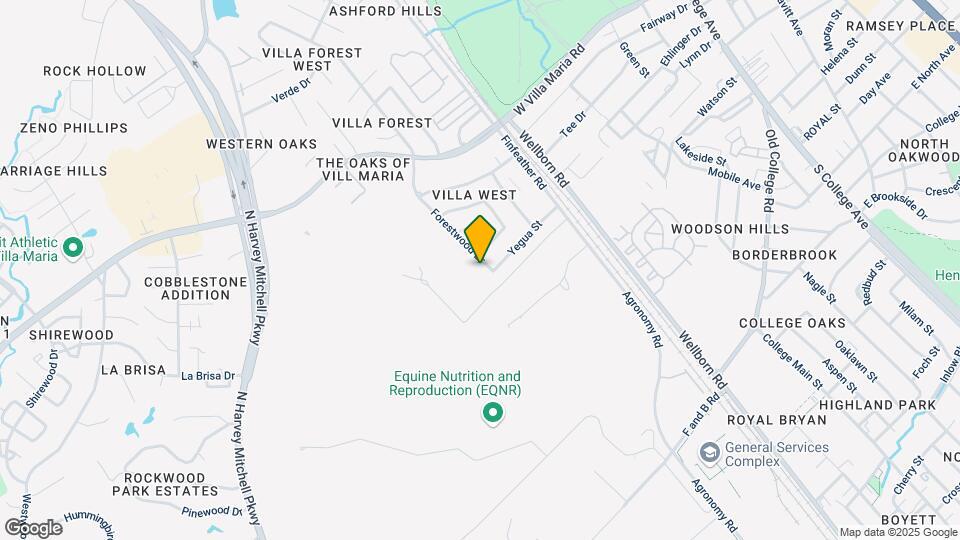 3702 Forestwood Dr Map and Location Details