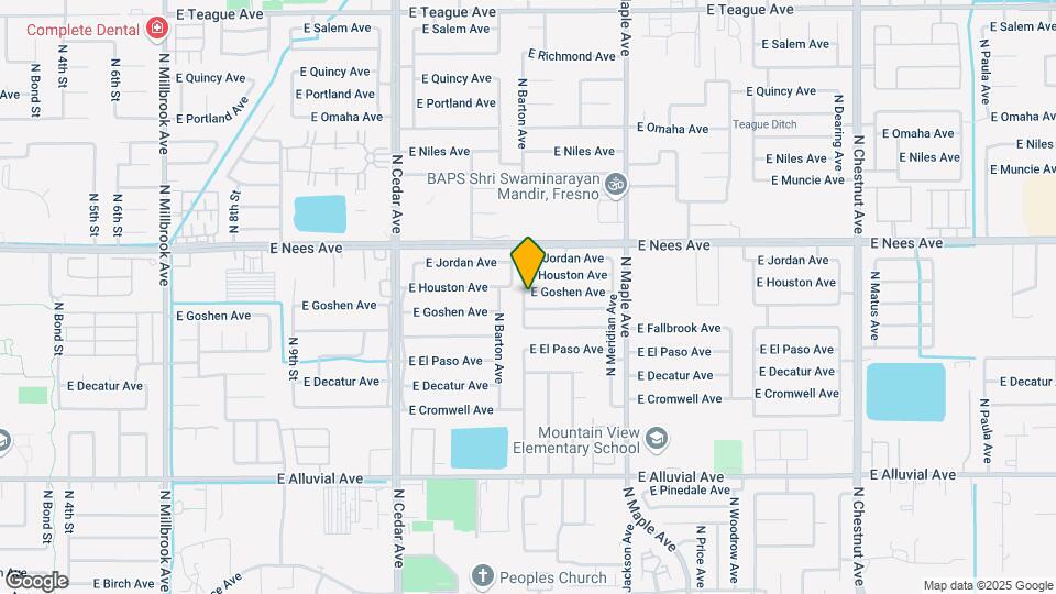 1763 E Goshen Ave Map and Location Details