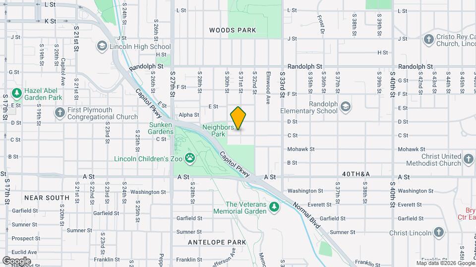 1141 S 31st St Map and Location Details