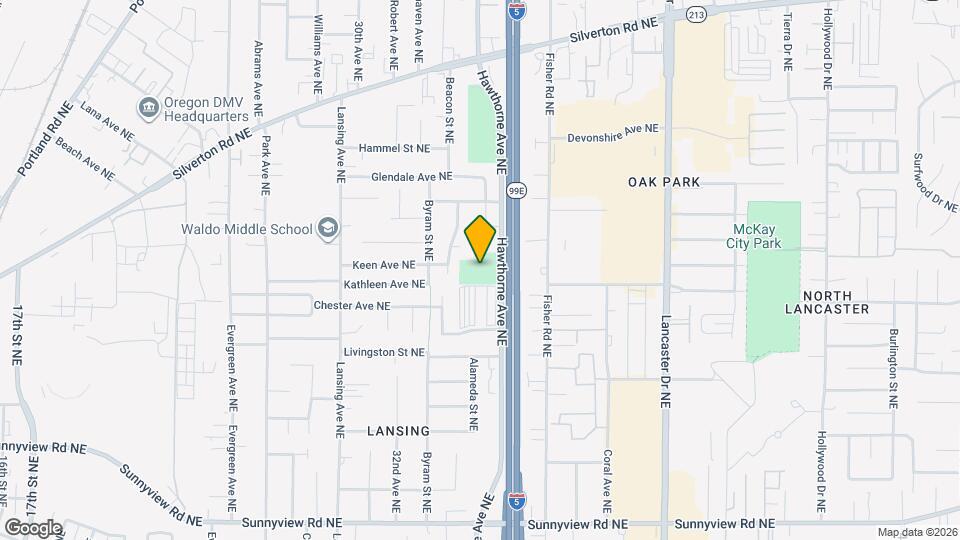 4225 Hawthorne Ave NE Map and Location Details