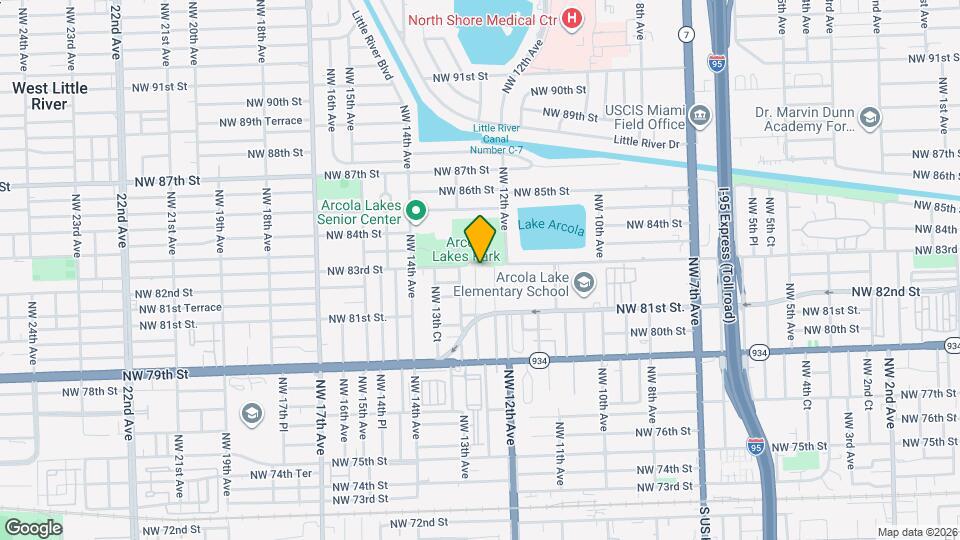 8297 NW 12th Pl Map and Location Details