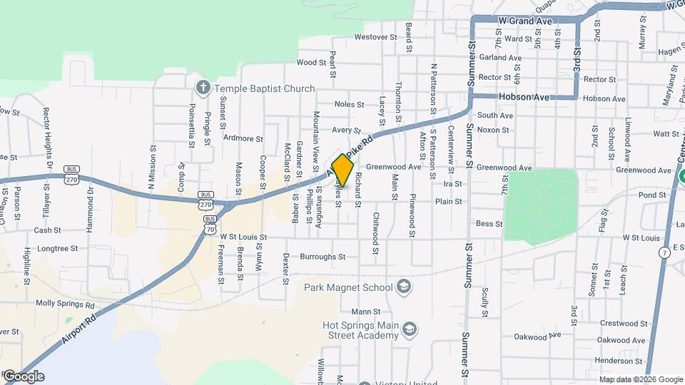 219 Bayles St Map and Location Details