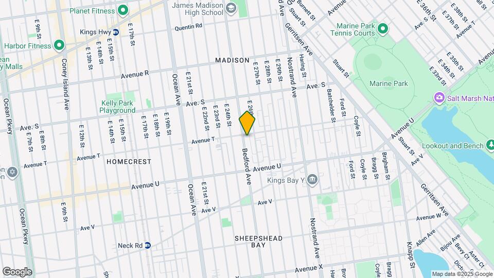 4099 Bedford Ave, Unit bedford Map and Location Details