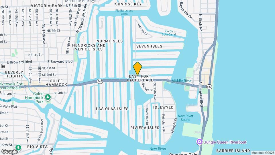 2301 E Las Olas Blvd Map and Location Details