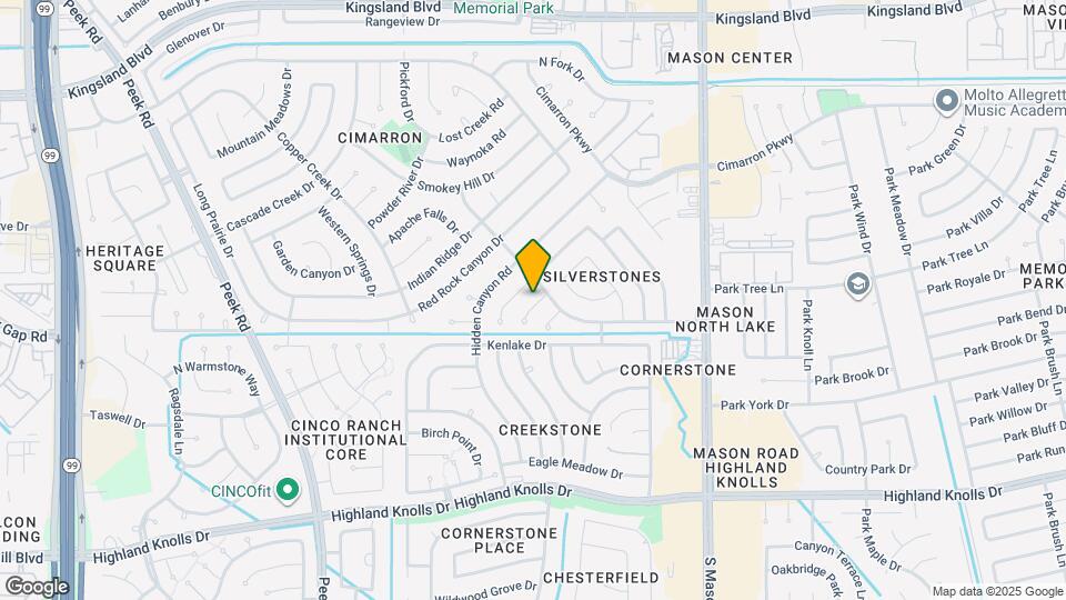 1010 Golden Nugget Ct Map and Location Details