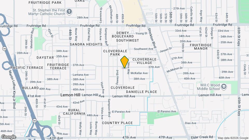 5905 Clover Manor Way Map and Location Details