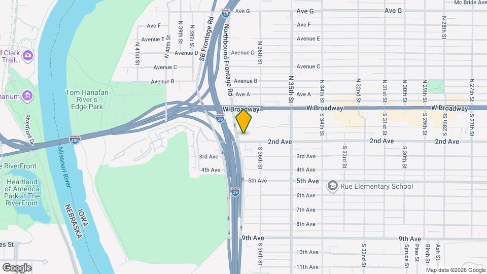 3618 2nd Ave Map and Location Details