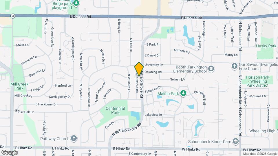 3115 N Stratford Rd Map and Location Details