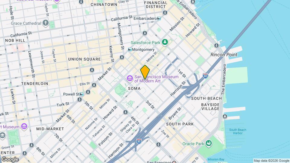 1 Hawthorne St, Unit 4F Map and Location Details