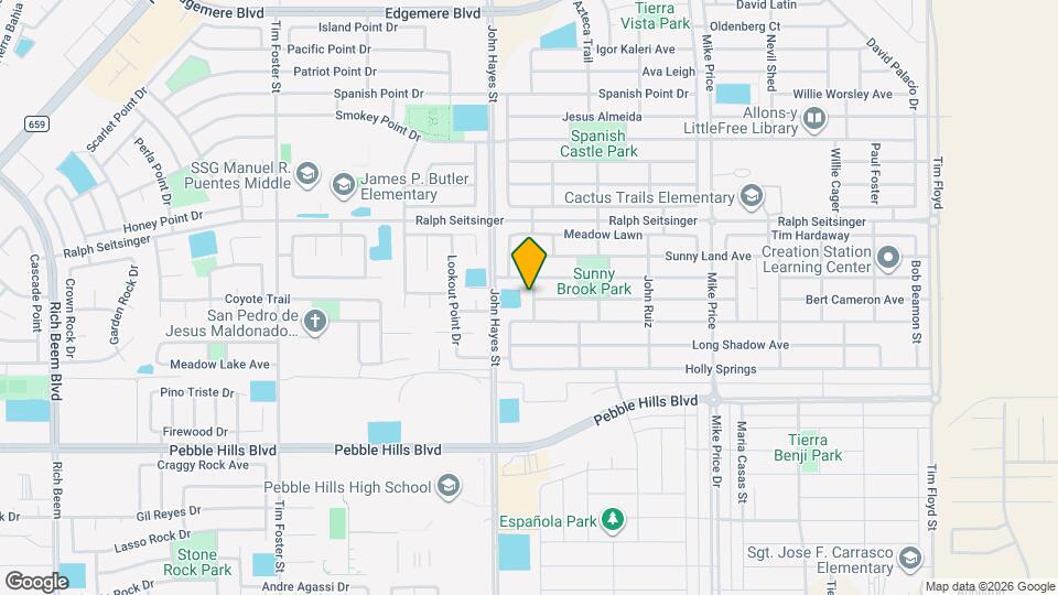 3109 Timber Pl Map and Location Details