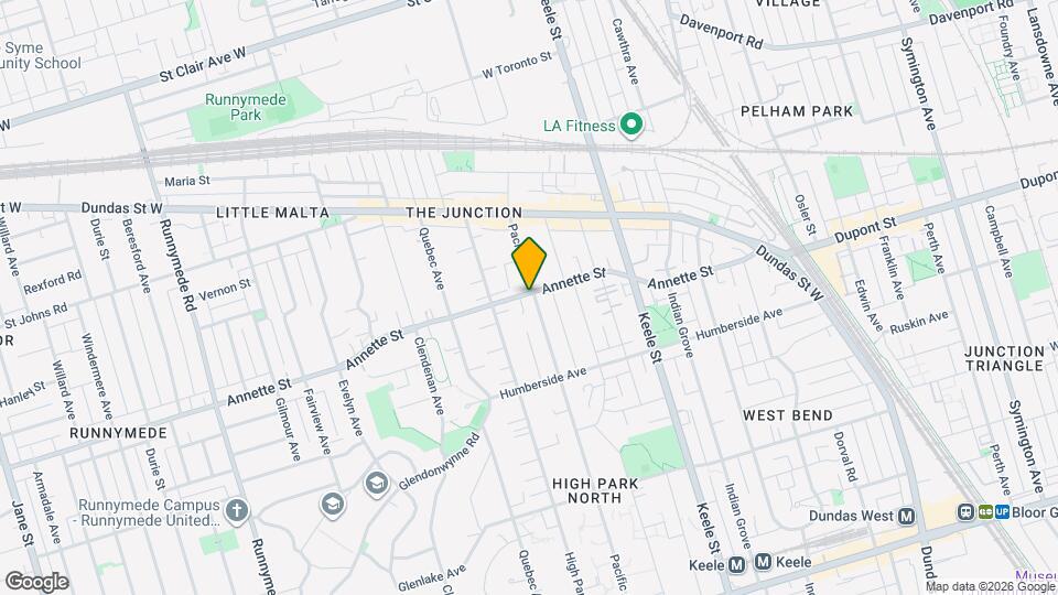 336 Pacific Av Map and Location Details