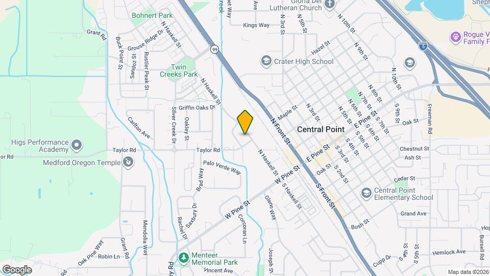 Central Point Retirement Community Mapa y Detalles de la Ubicación