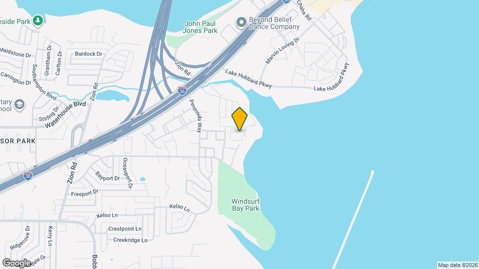 5810 Marina Dr Map and Location Details